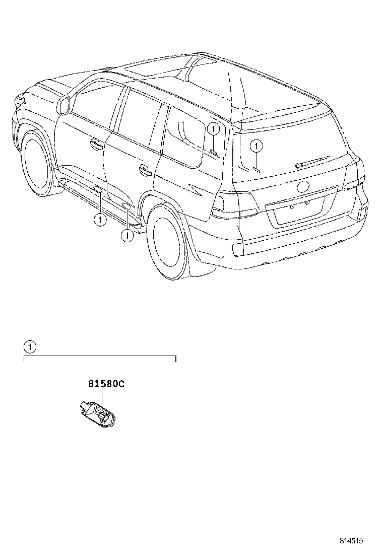  LAND CRUISER CHINA |  REFLEX REFLECTOR