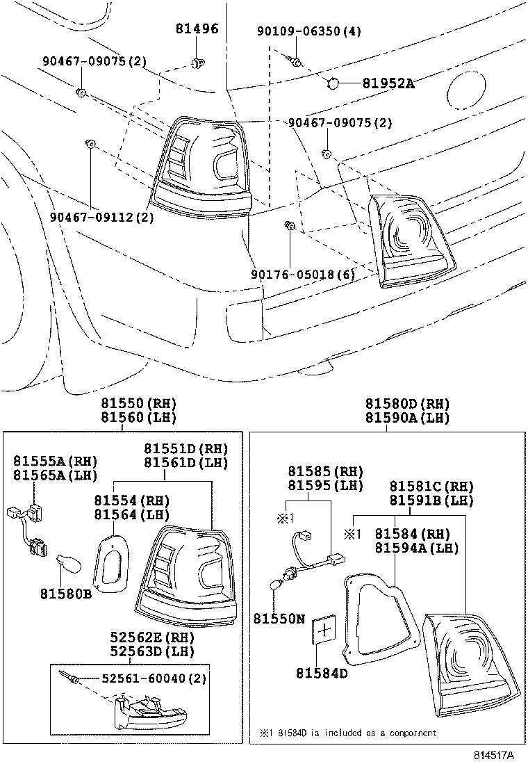  LAND CRUISER CHINA |  REAR COMBINATION LAMP