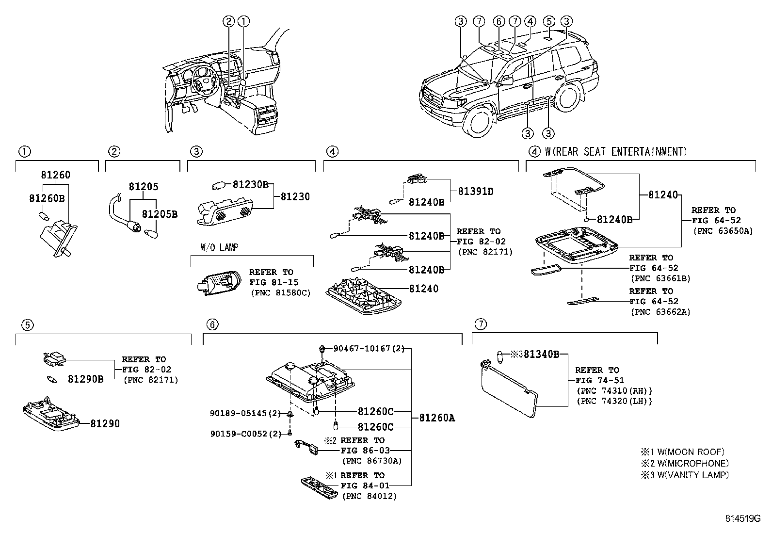 LAND CRUISER CHINA |  INTERIOR LAMP