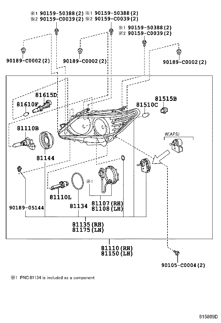  CAMRY HYBRID CHINA |  HEADLAMP
