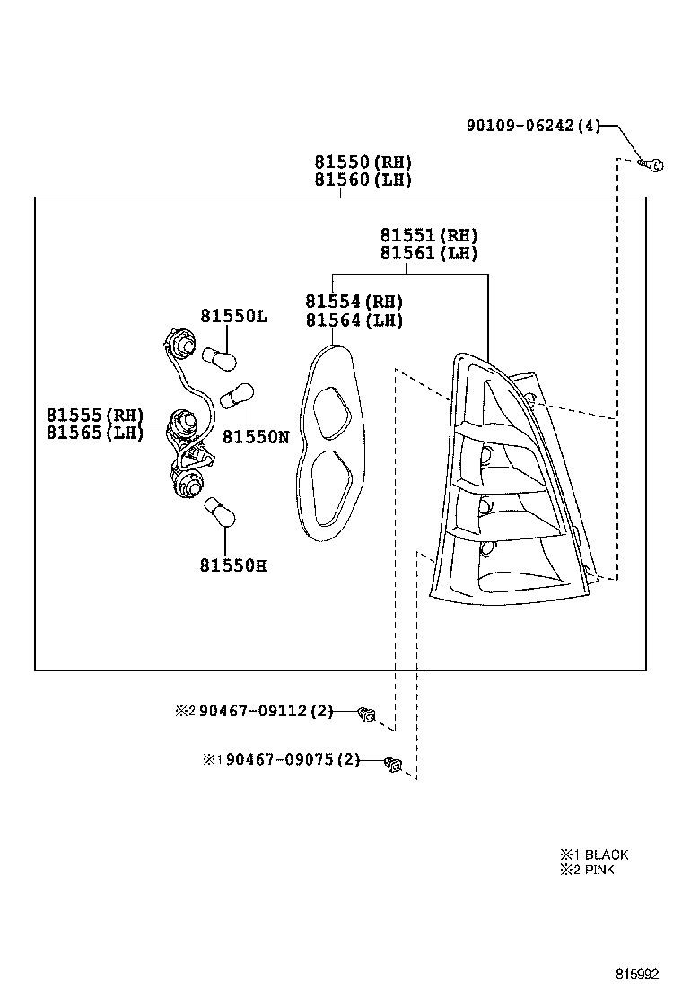  INNOVA KIJANG |  REAR COMBINATION LAMP