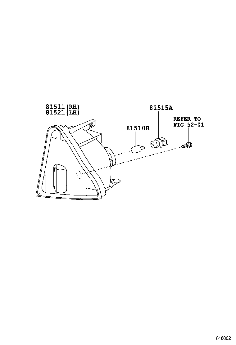  PRIUS C |  FRONT TURN SIGNAL LAMP