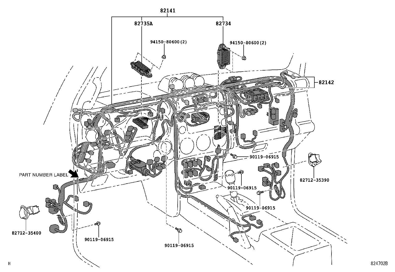  FJ CRUISER |  WIRING CLAMP