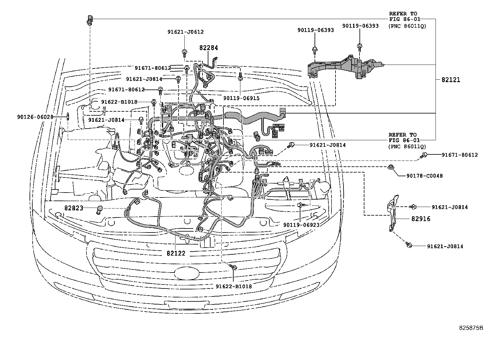  LAND CRUISER CHINA |  WIRING CLAMP