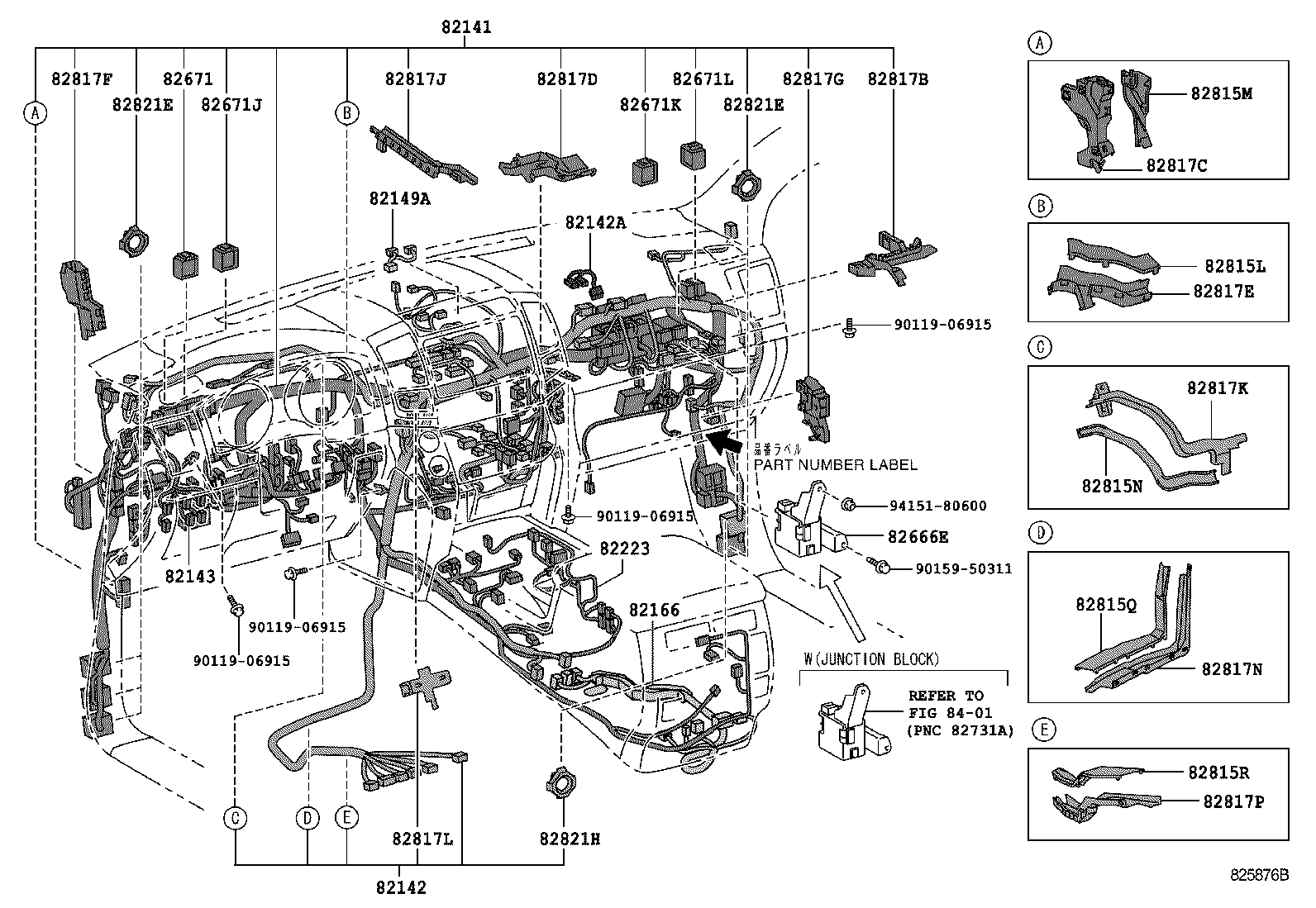  LAND CRUISER CHINA |  WIRING CLAMP