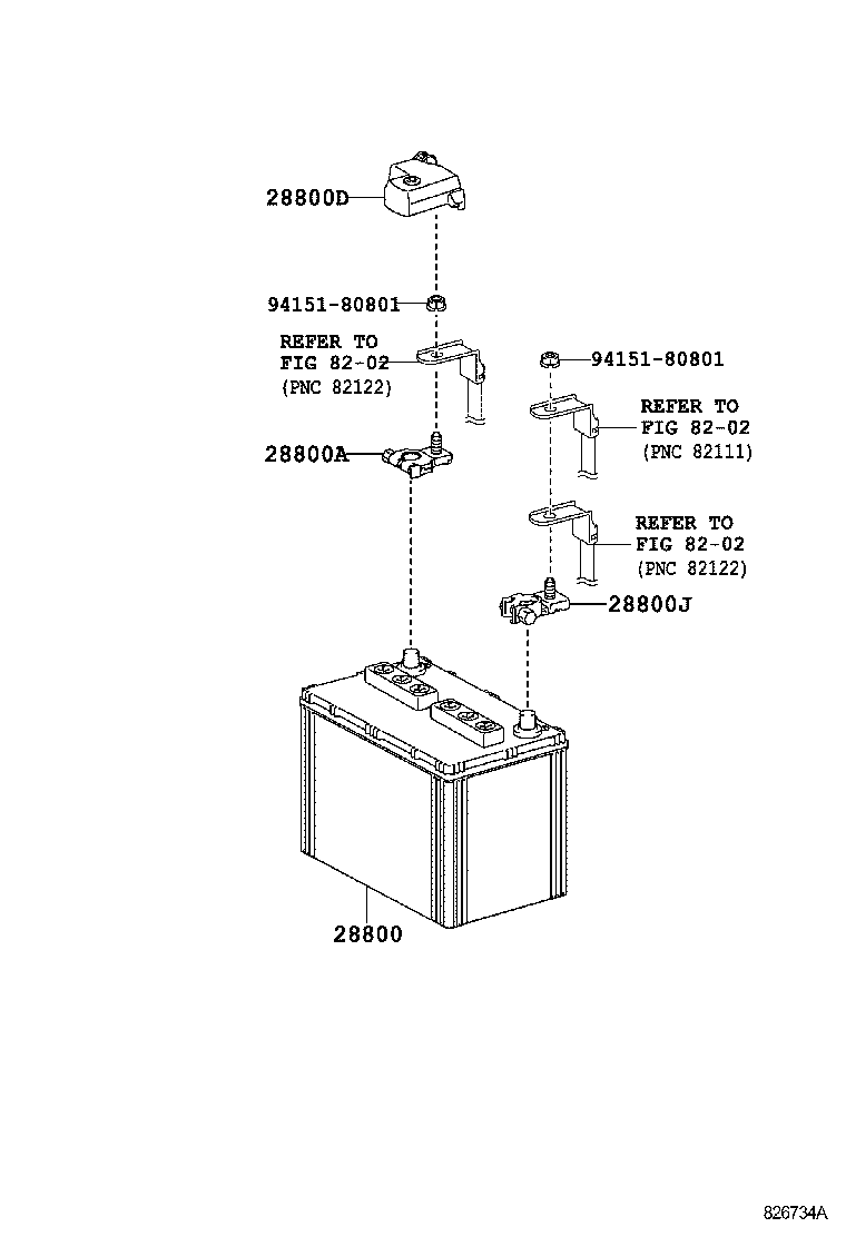  4RUNNER |  BATTERY BATTERY CABLE