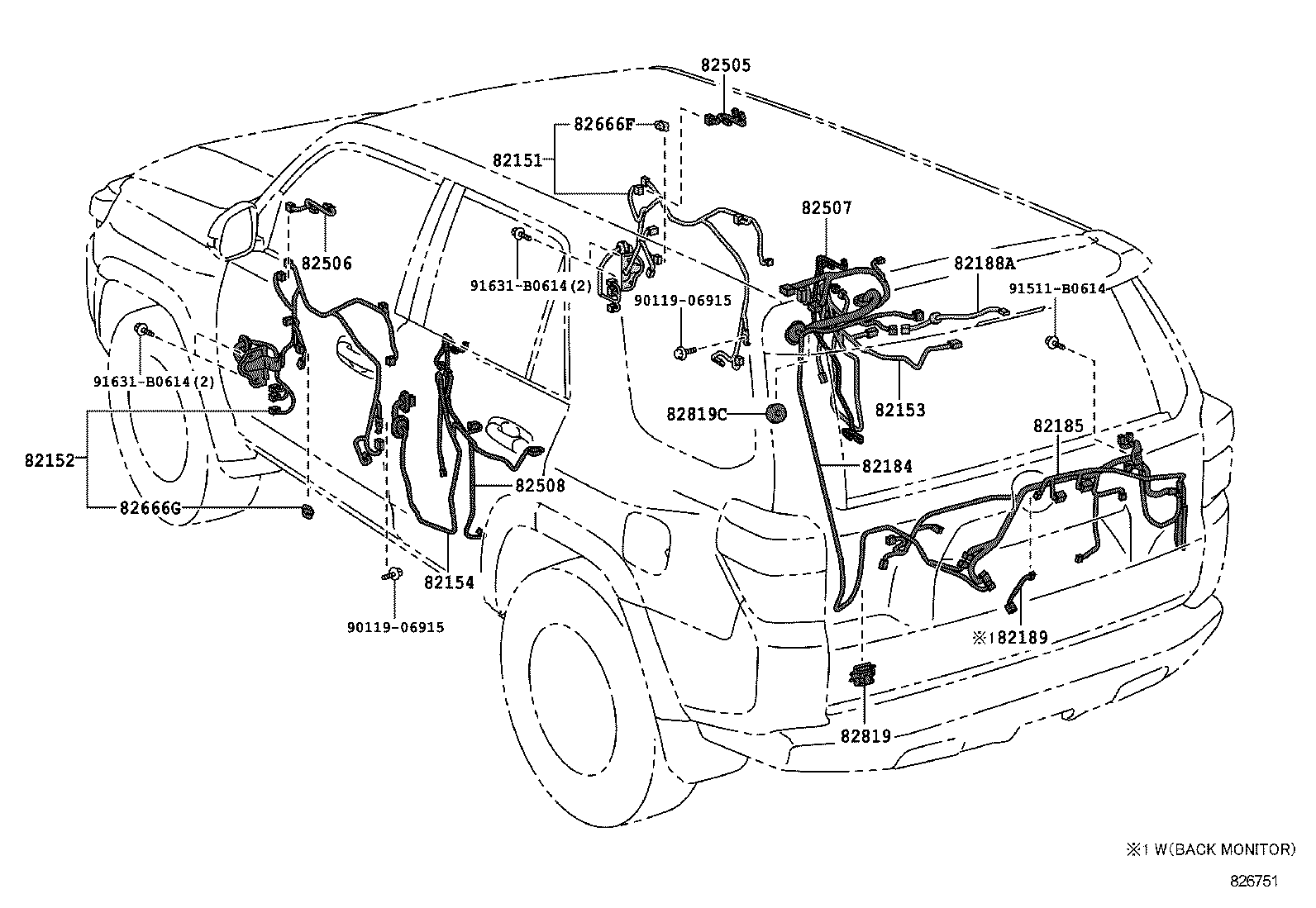  4RUNNER |  WIRING CLAMP