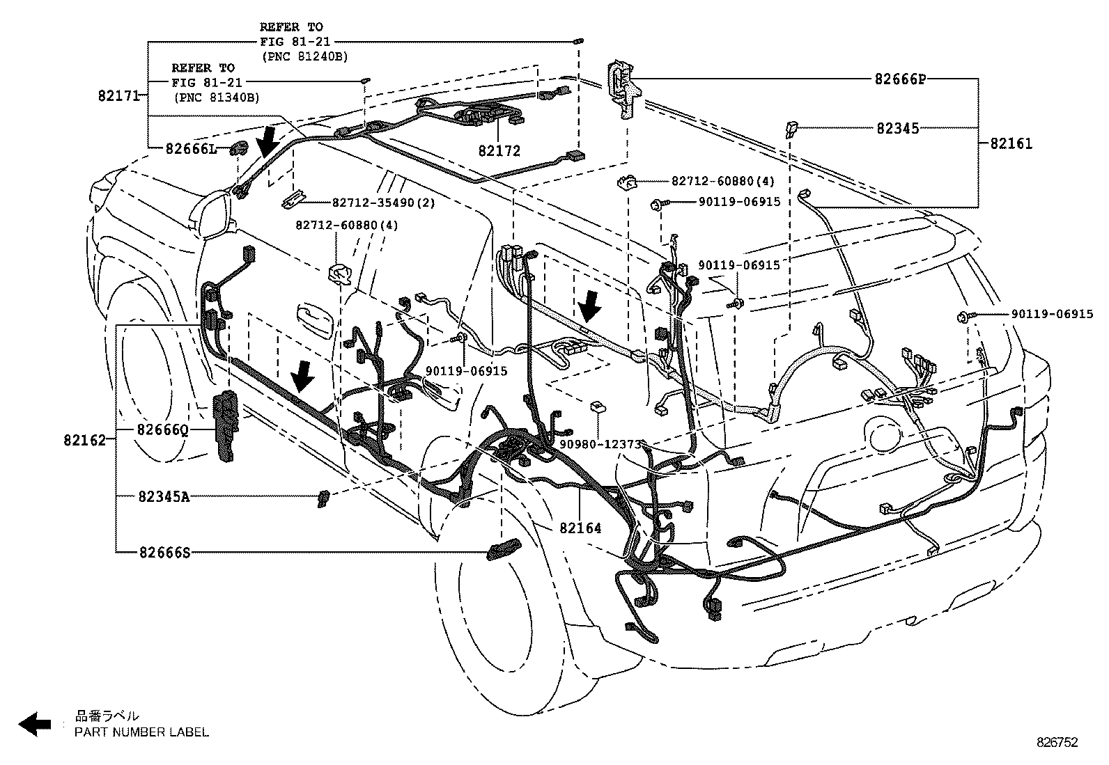  4RUNNER |  WIRING CLAMP