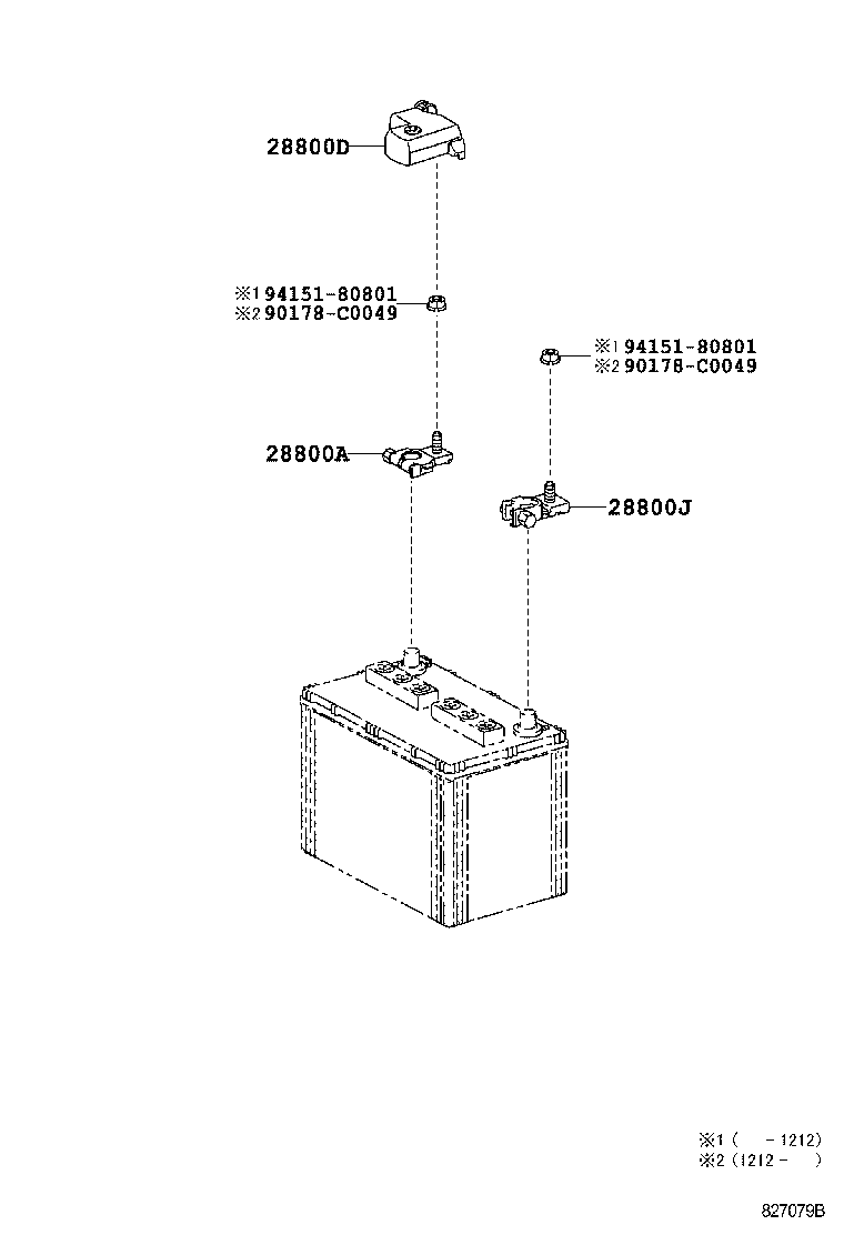  LAND CRUISER PRADO |  BATTERY BATTERY CABLE