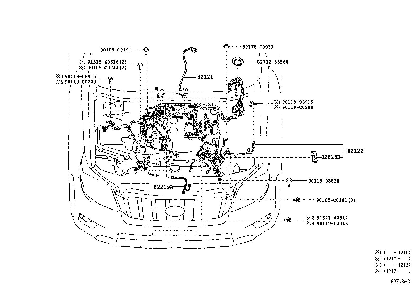  LAND CRUISER PRADO |  WIRING CLAMP