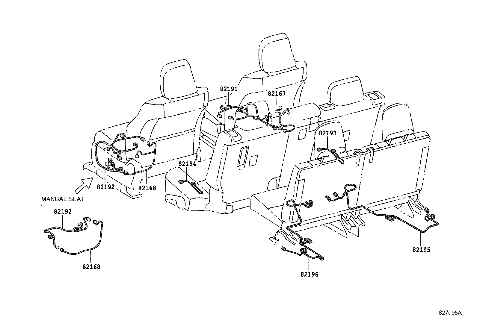  LAND CRUISER PRADO |  WIRING CLAMP