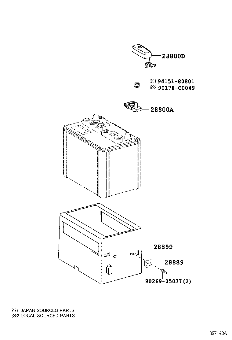  REIZ |  BATTERY BATTERY CABLE