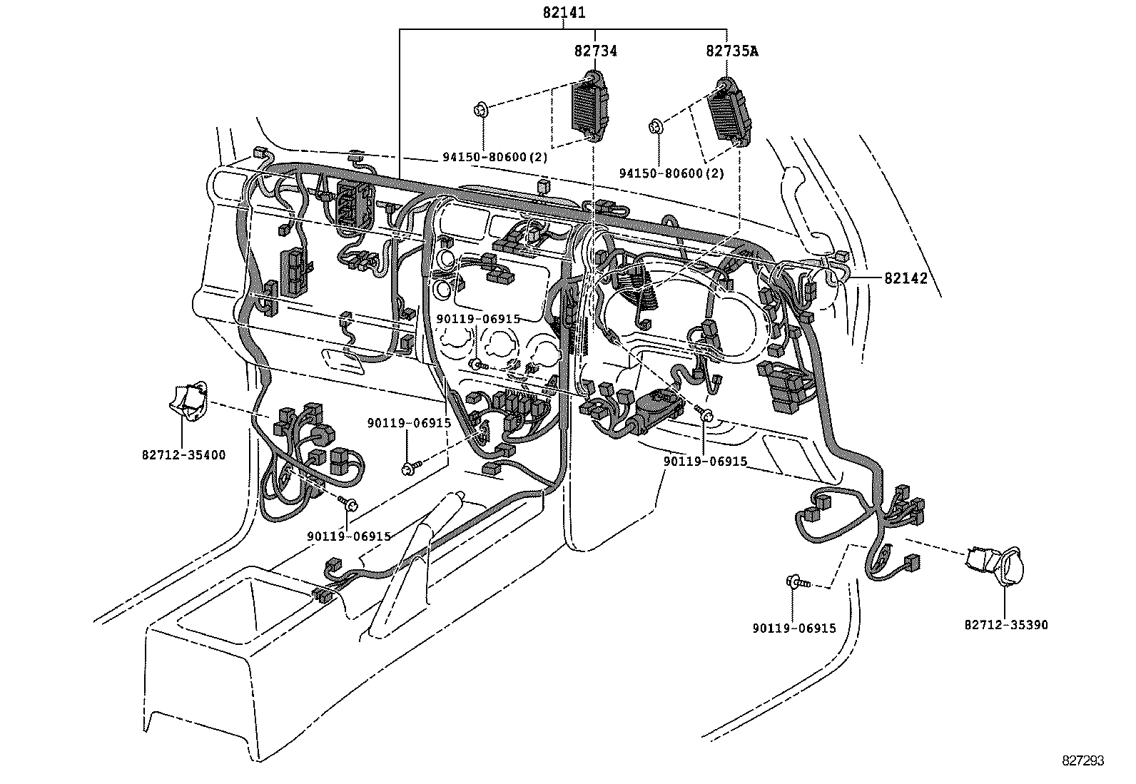  FJ CRUISER |  WIRING CLAMP