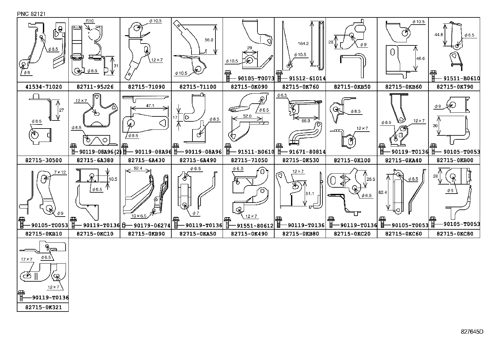  FORTUNER |  WIRING CLAMP