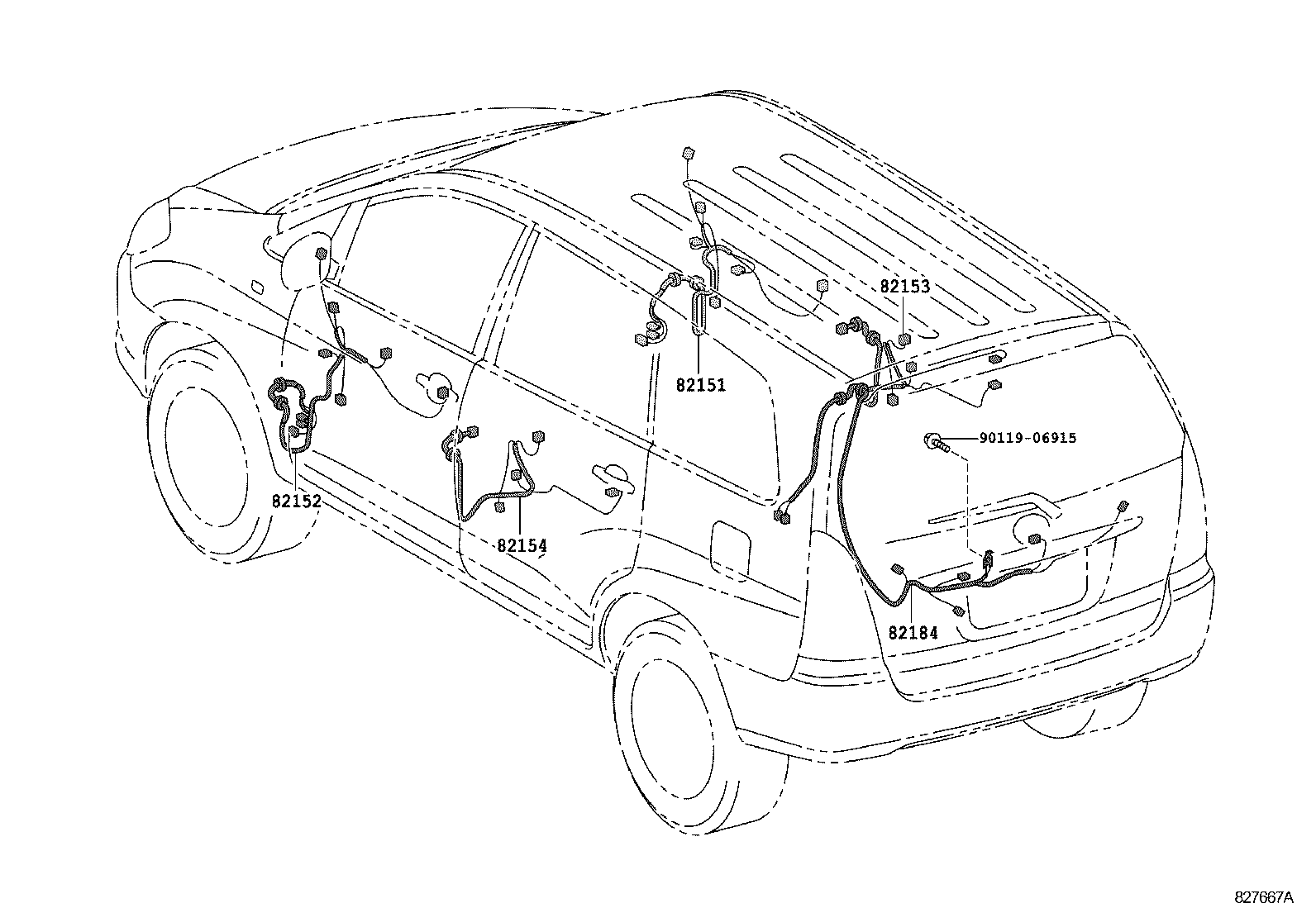  INNOVA KIJANG |  WIRING CLAMP