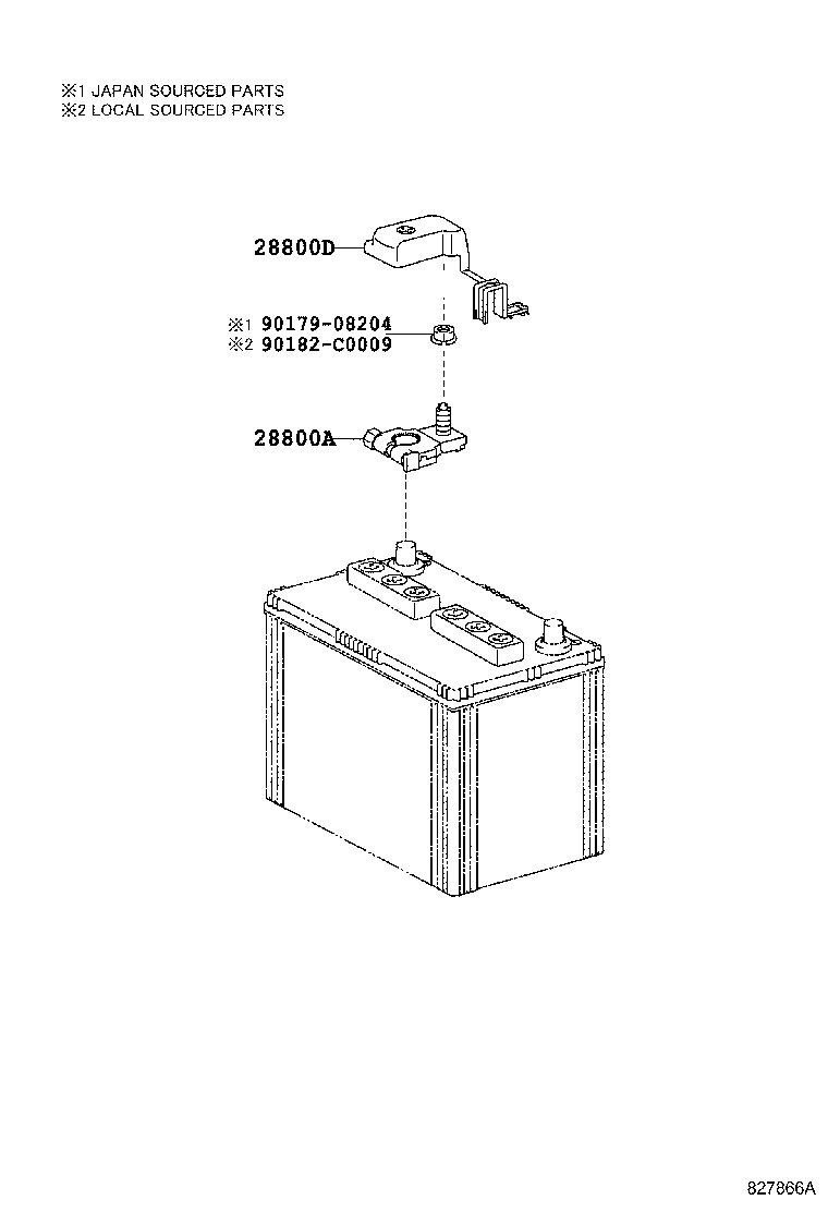 CAMRY HYBRID CHINA |  BATTERY BATTERY CABLE