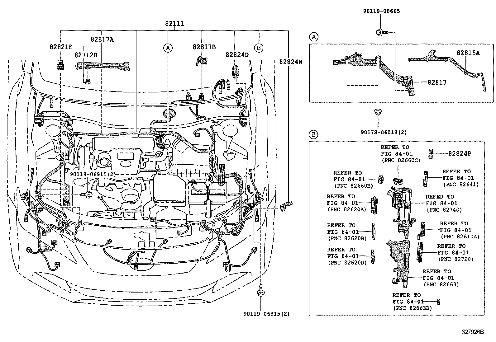  CAMRY AURION HV ARL |  WIRING CLAMP