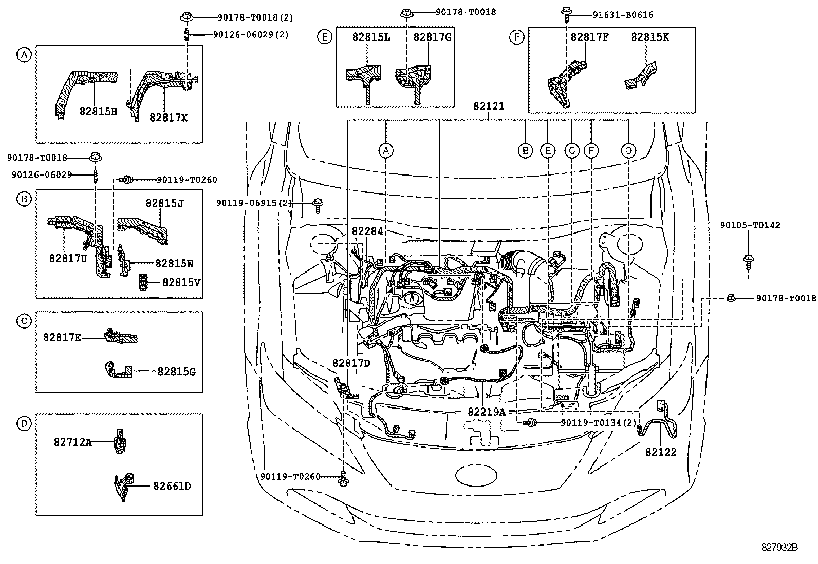  CAMRY AURION HV ARL |  WIRING CLAMP