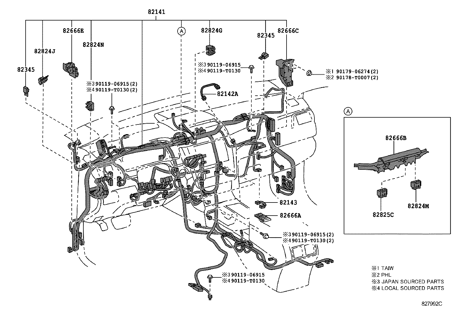  CAMRY HYBRID ASIA |  WIRING CLAMP