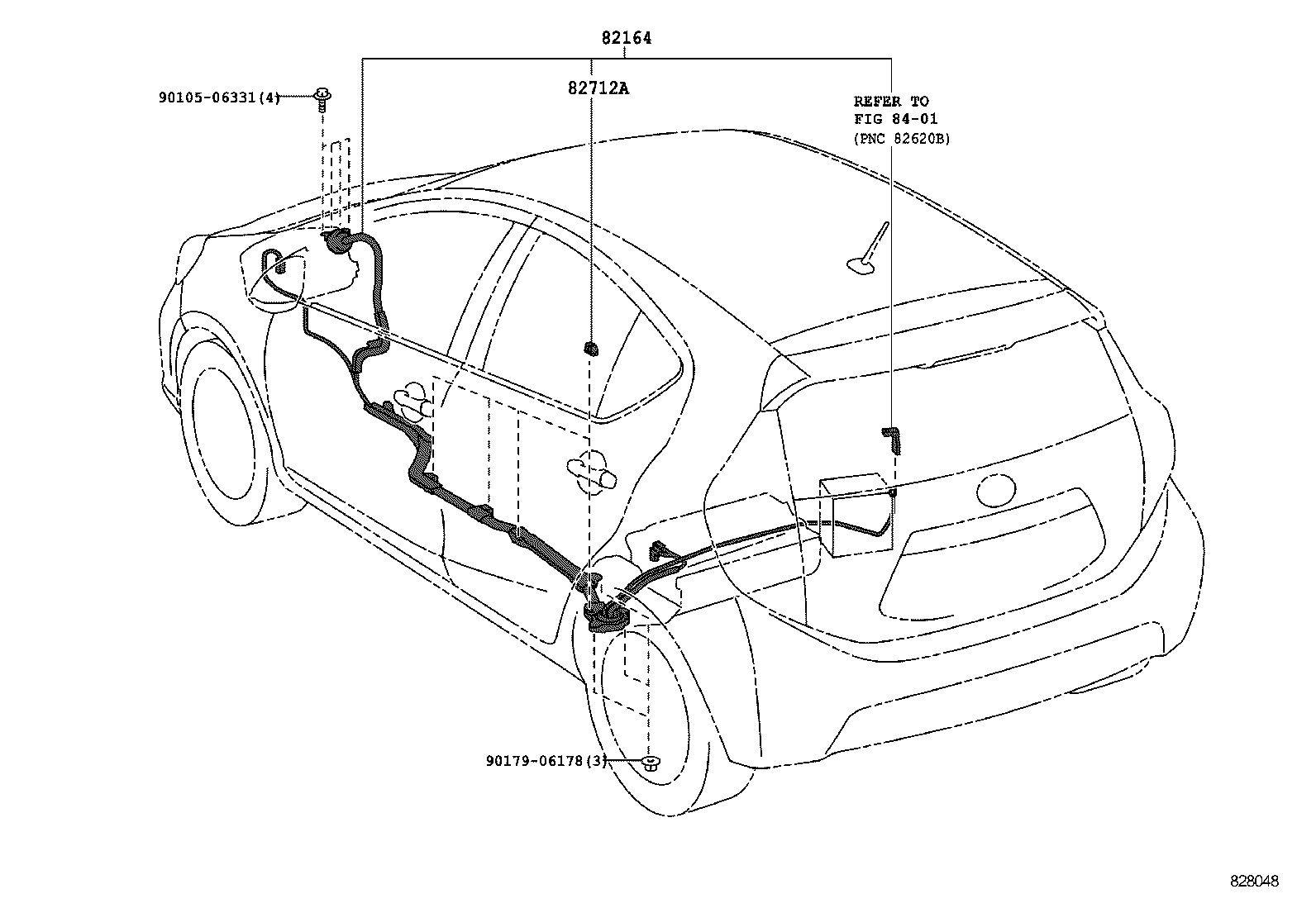  PRIUS C |  WIRING CLAMP