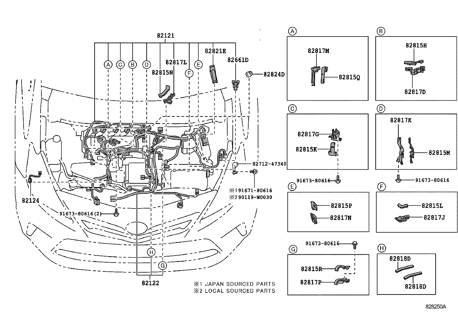  PRIUS V |  WIRING CLAMP