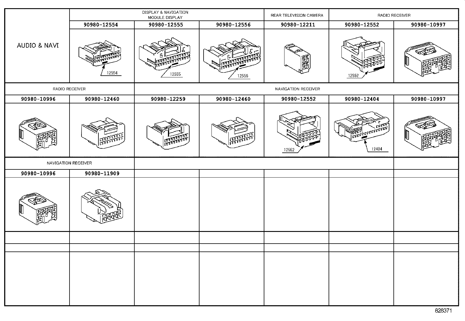  PREVIA TARAGO |  WIRING CLAMP
