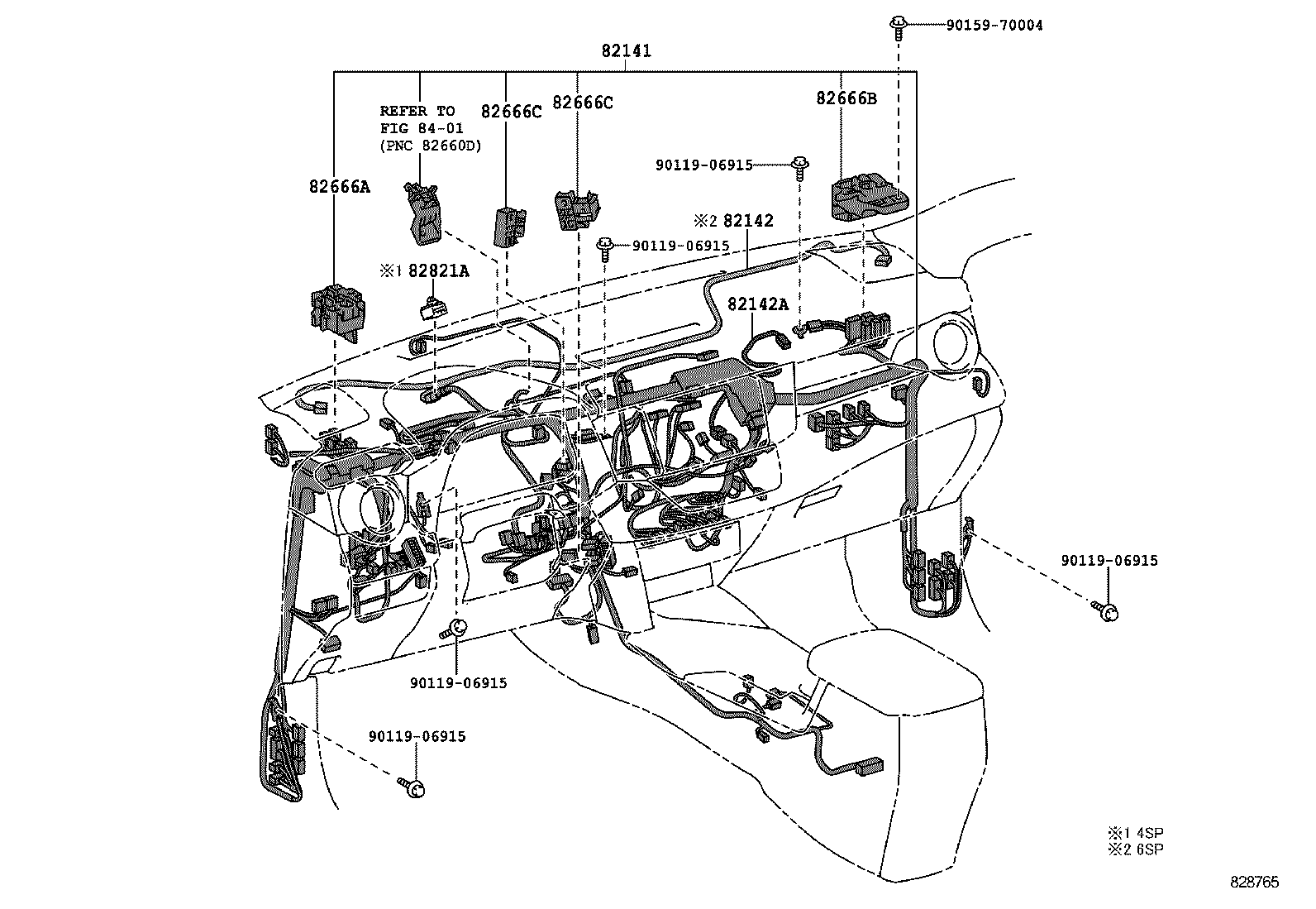  RAV4 |  WIRING CLAMP