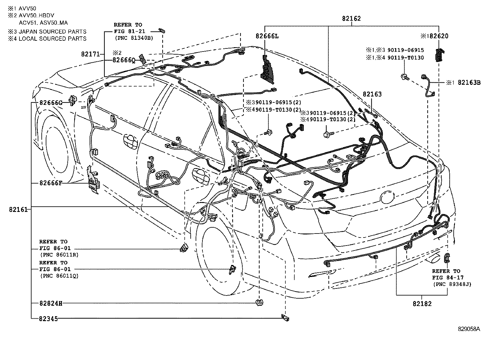  CAMRY HYBRID ASIA |  WIRING CLAMP