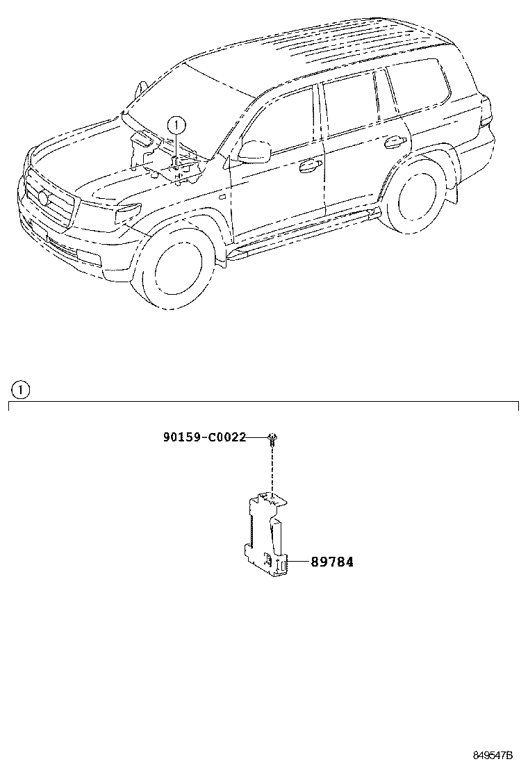  LAND CRUISER CHINA |  ANTI THEFT DEVICE