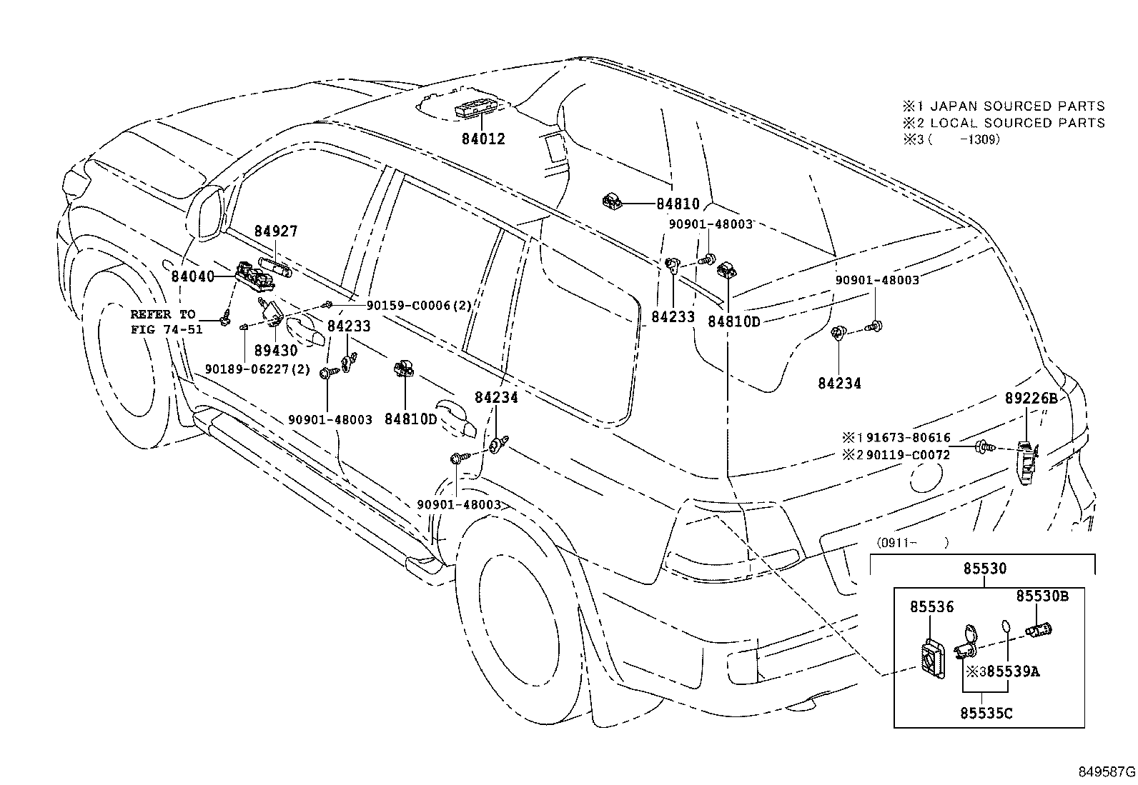  LAND CRUISER CHINA |  SWITCH RELAY COMPUTER
