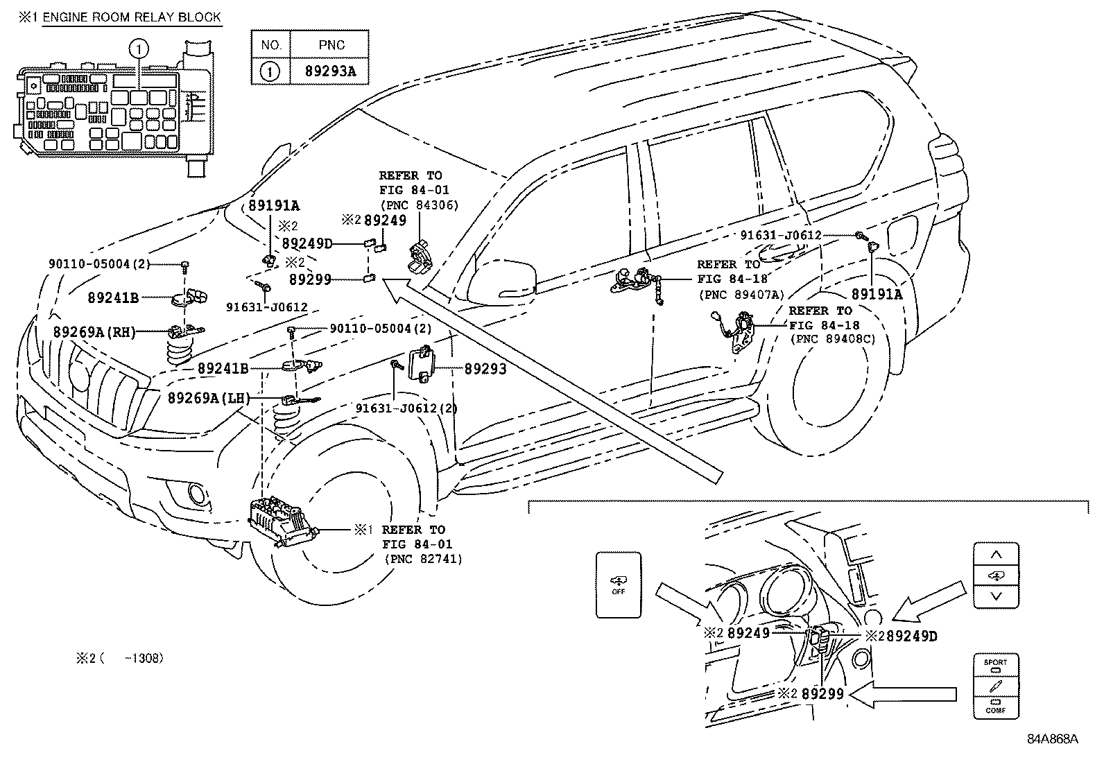  LAND CRUISER PRADO |  ELECTRONIC MODULATED SUSPENSION