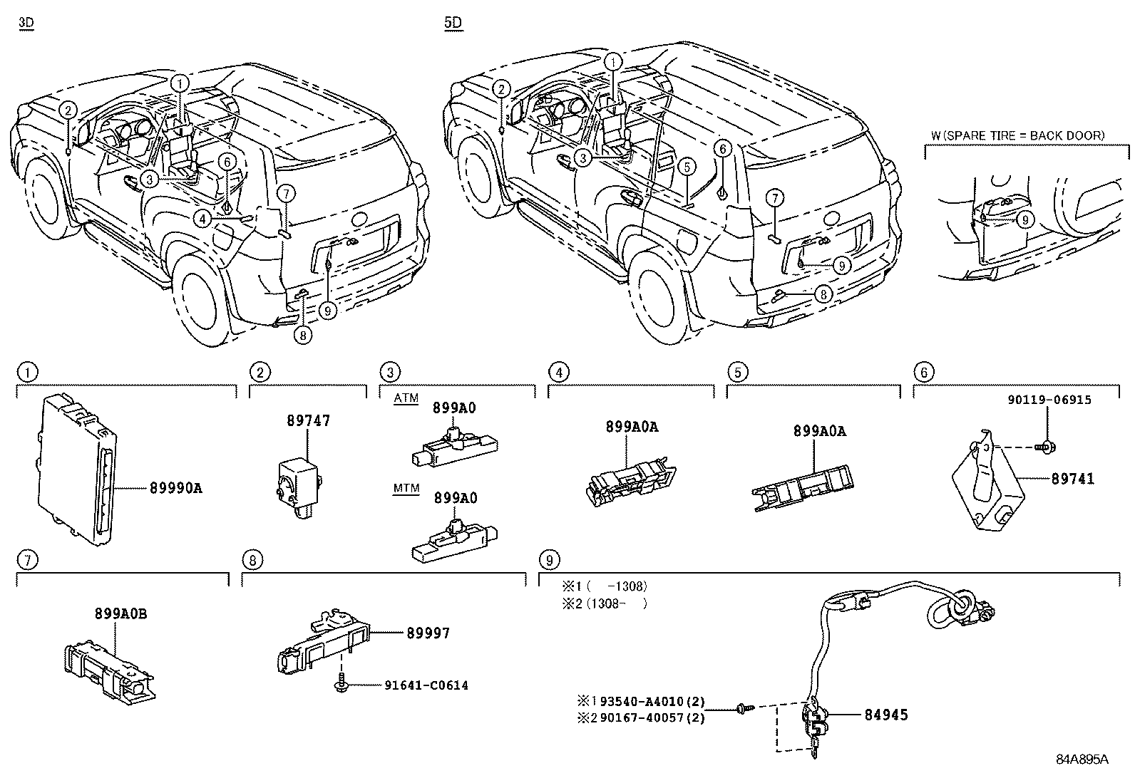  LAND CRUISER PRADO |  WIRELESS DOOR LOCK