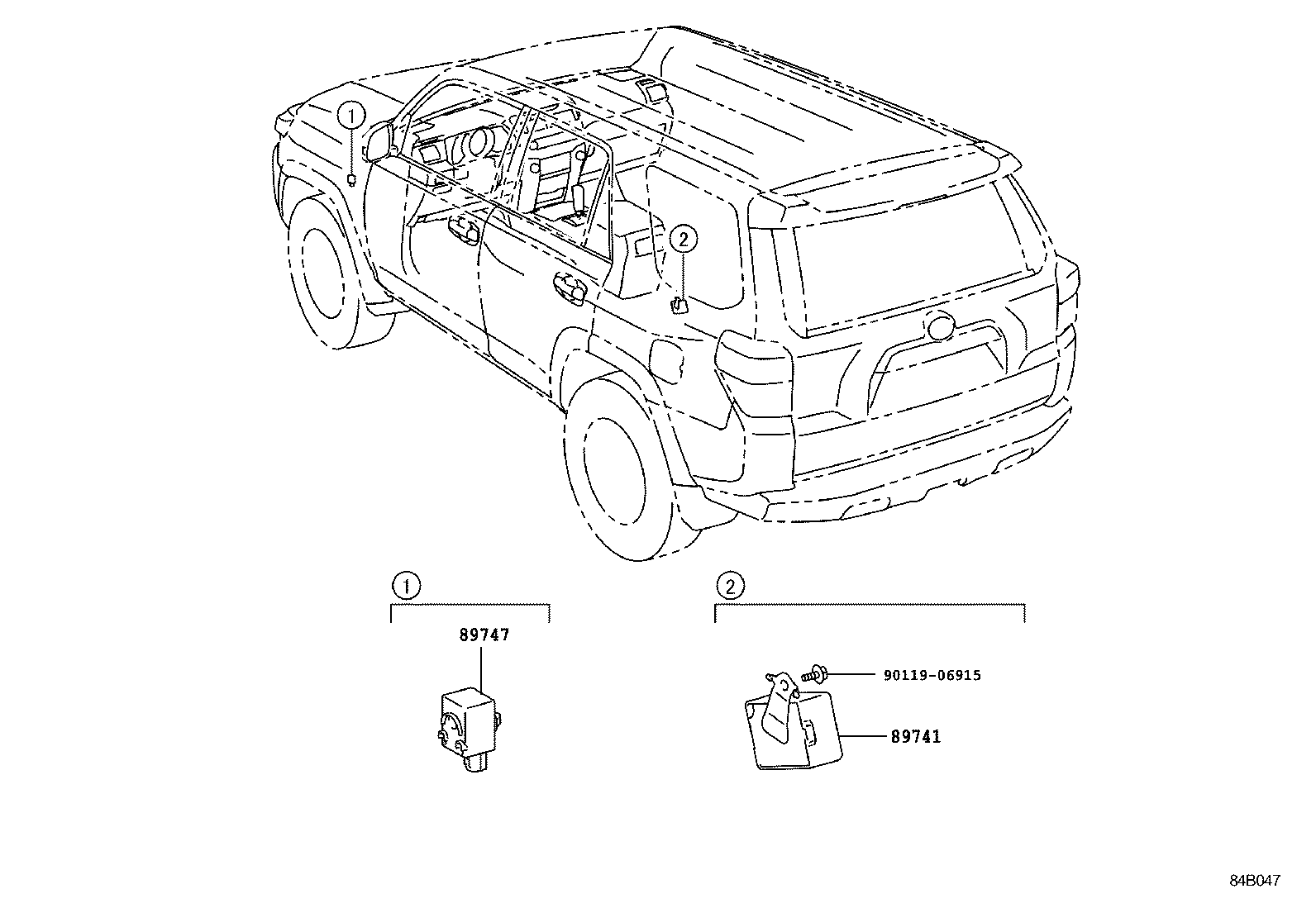  4RUNNER |  WIRELESS DOOR LOCK