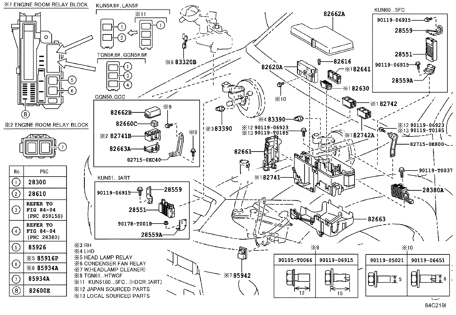  FORTUNER |  SWITCH RELAY COMPUTER