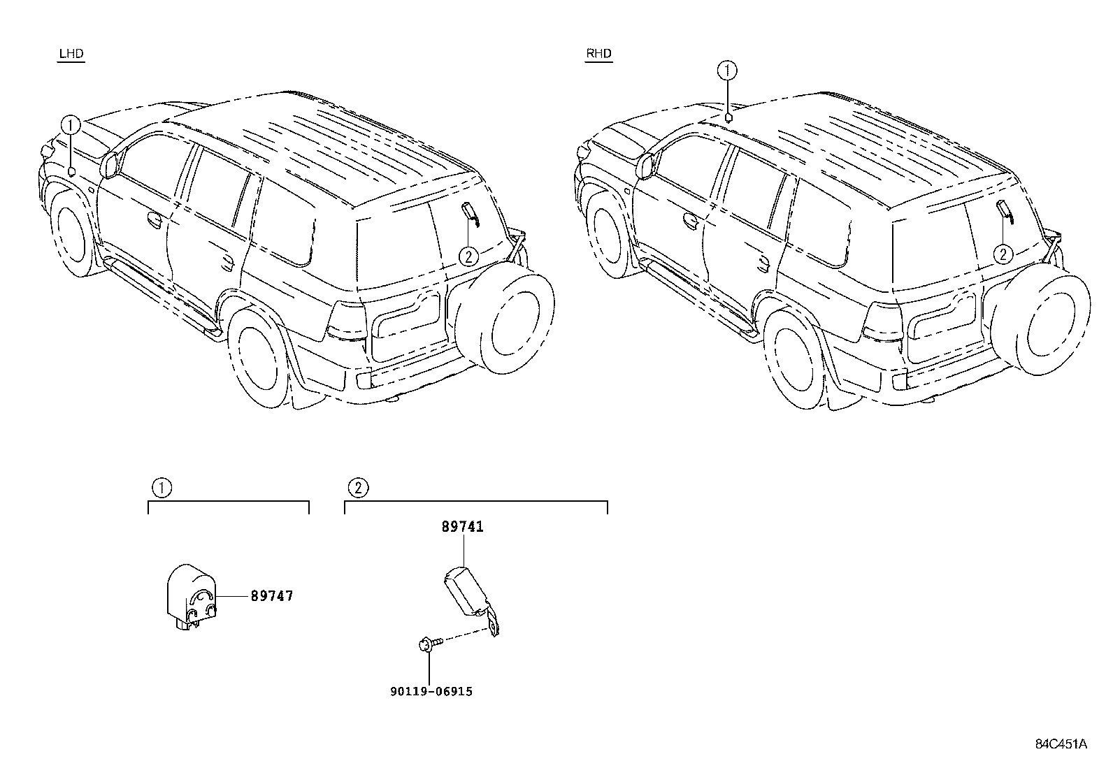  LAND CRUISER 200 |  WIRELESS DOOR LOCK