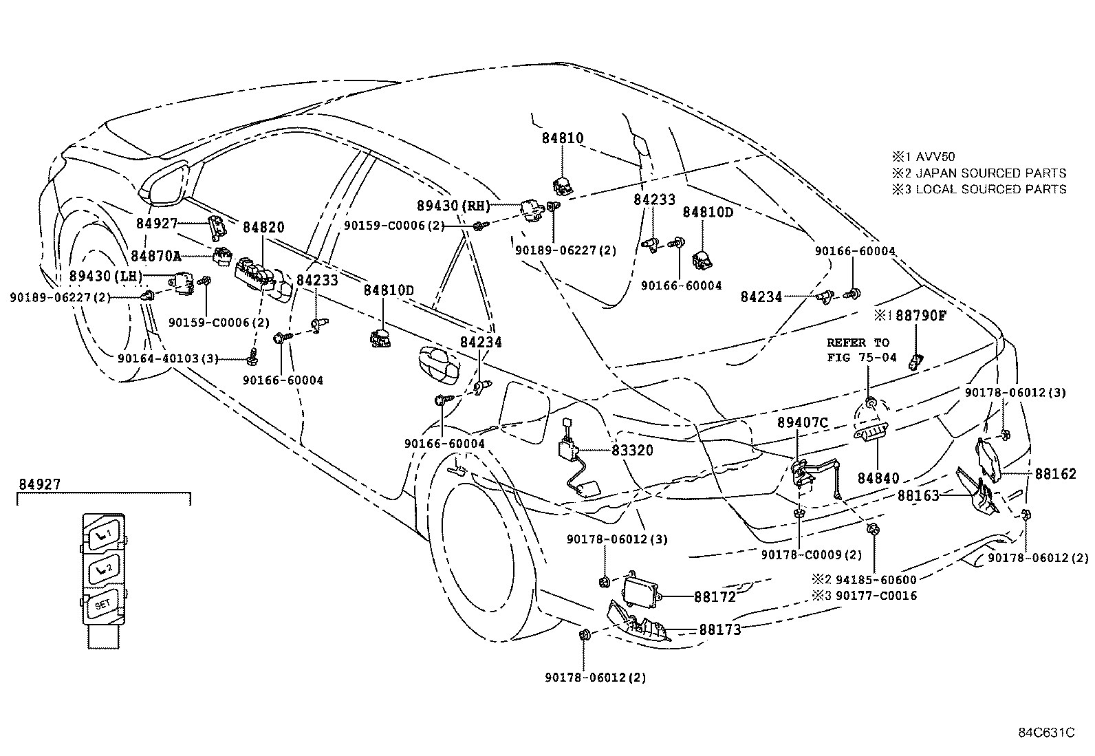  CAMRY HYBRID CHINA |  SWITCH RELAY COMPUTER