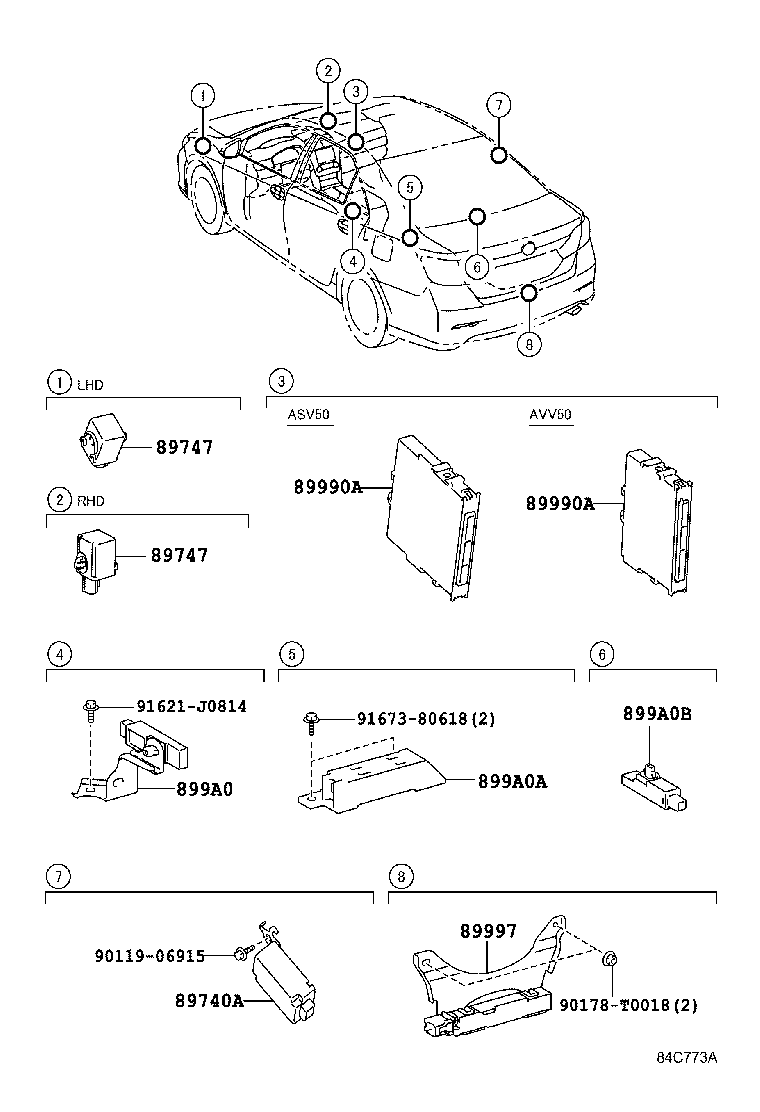  CAMRY HYBRID ASIA |  WIRELESS DOOR LOCK