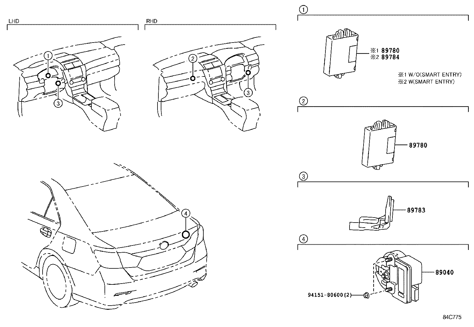  CAMRY HYBRID ASIA |  ANTI THEFT DEVICE