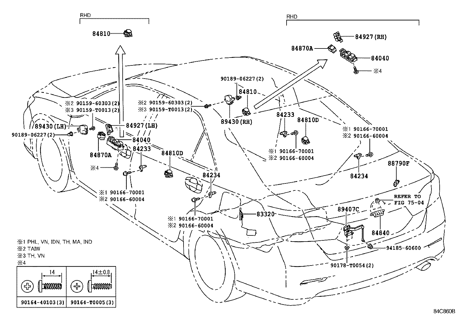  CAMRY HYBRID ASIA |  SWITCH RELAY COMPUTER