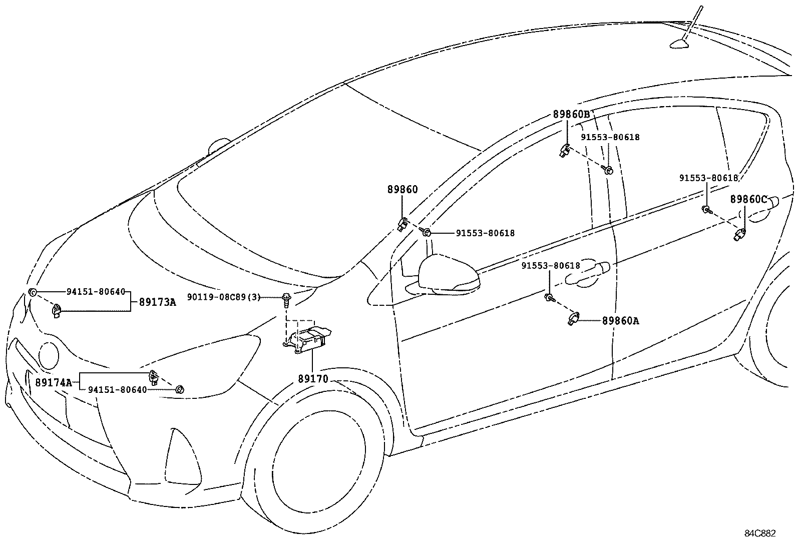  PRIUS C |  AIR BAG