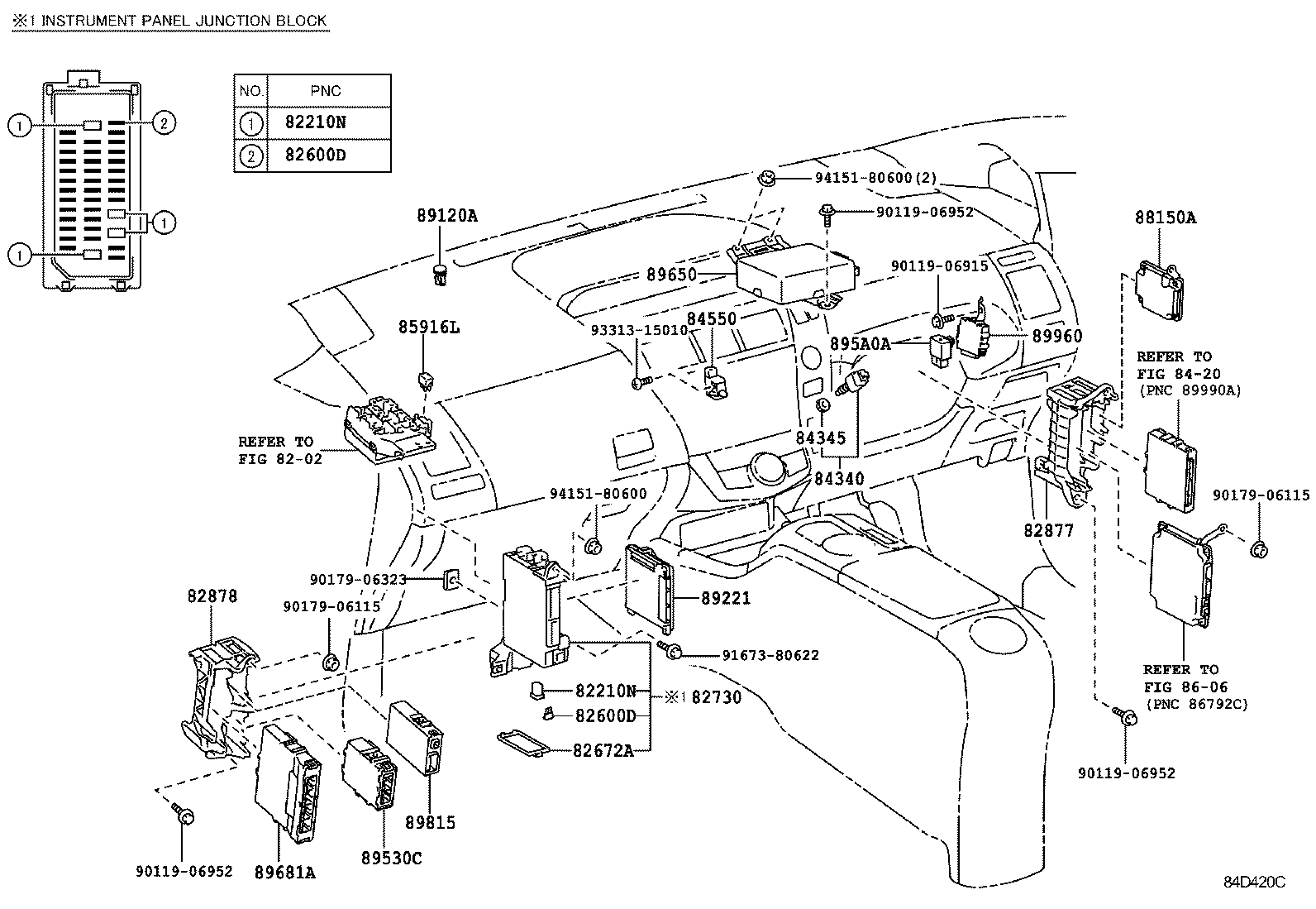  PRIUS V |  SWITCH RELAY COMPUTER