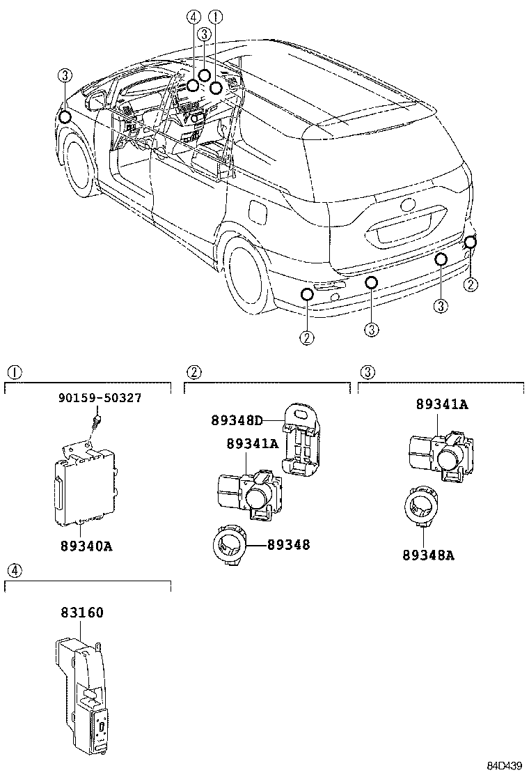  PREVIA TARAGO |  CLEARANCE BACK SONAR