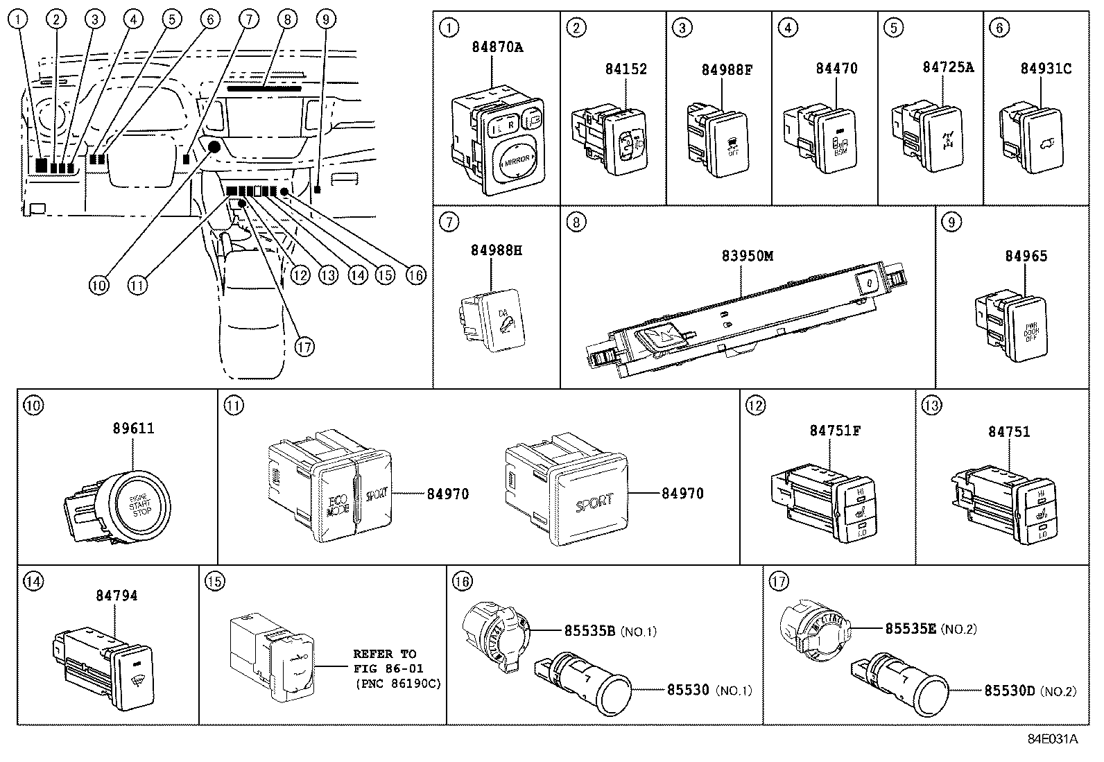  RAV4 |  SWITCH RELAY COMPUTER