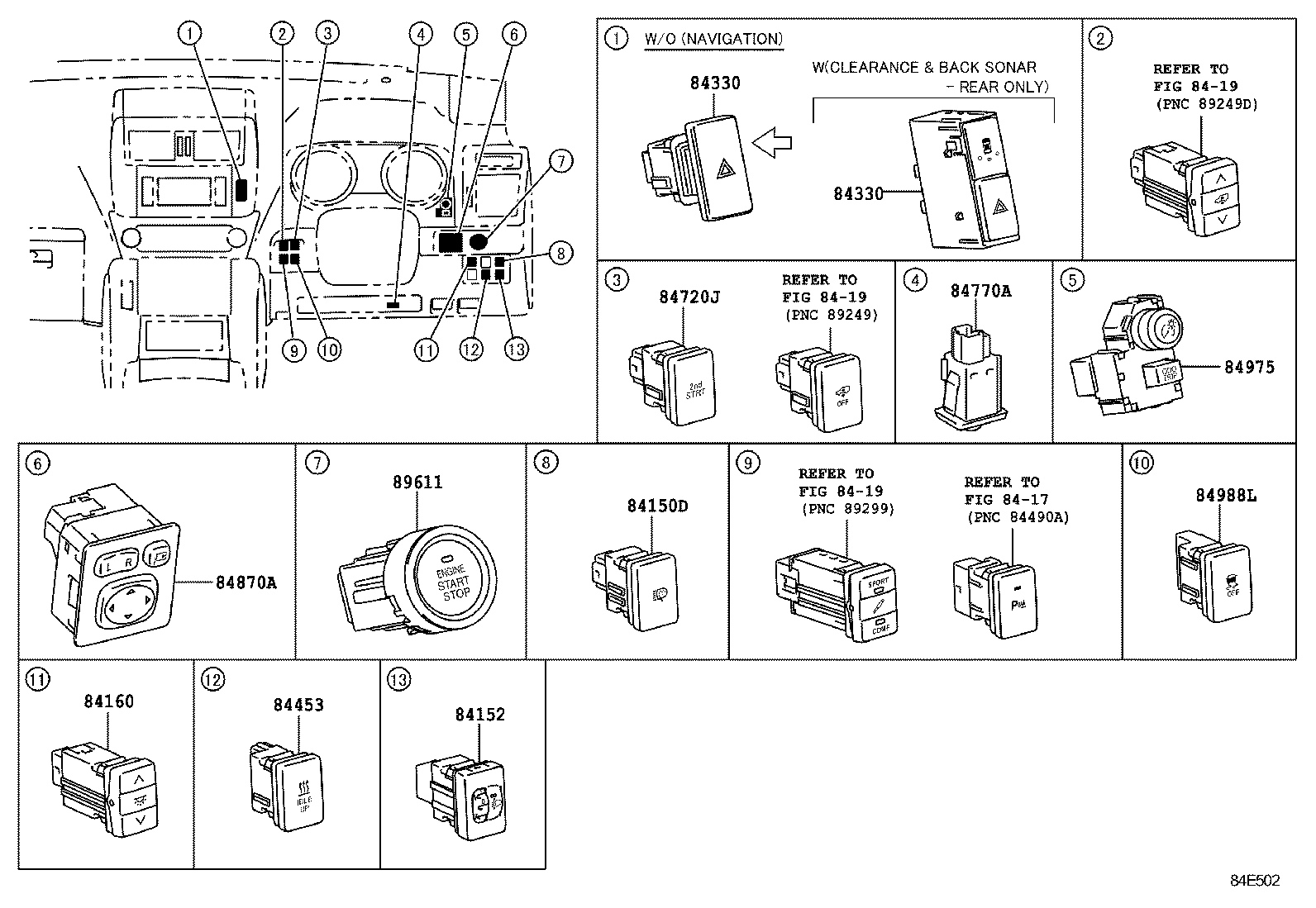  LAND CRUISER PRADO |  SWITCH RELAY COMPUTER