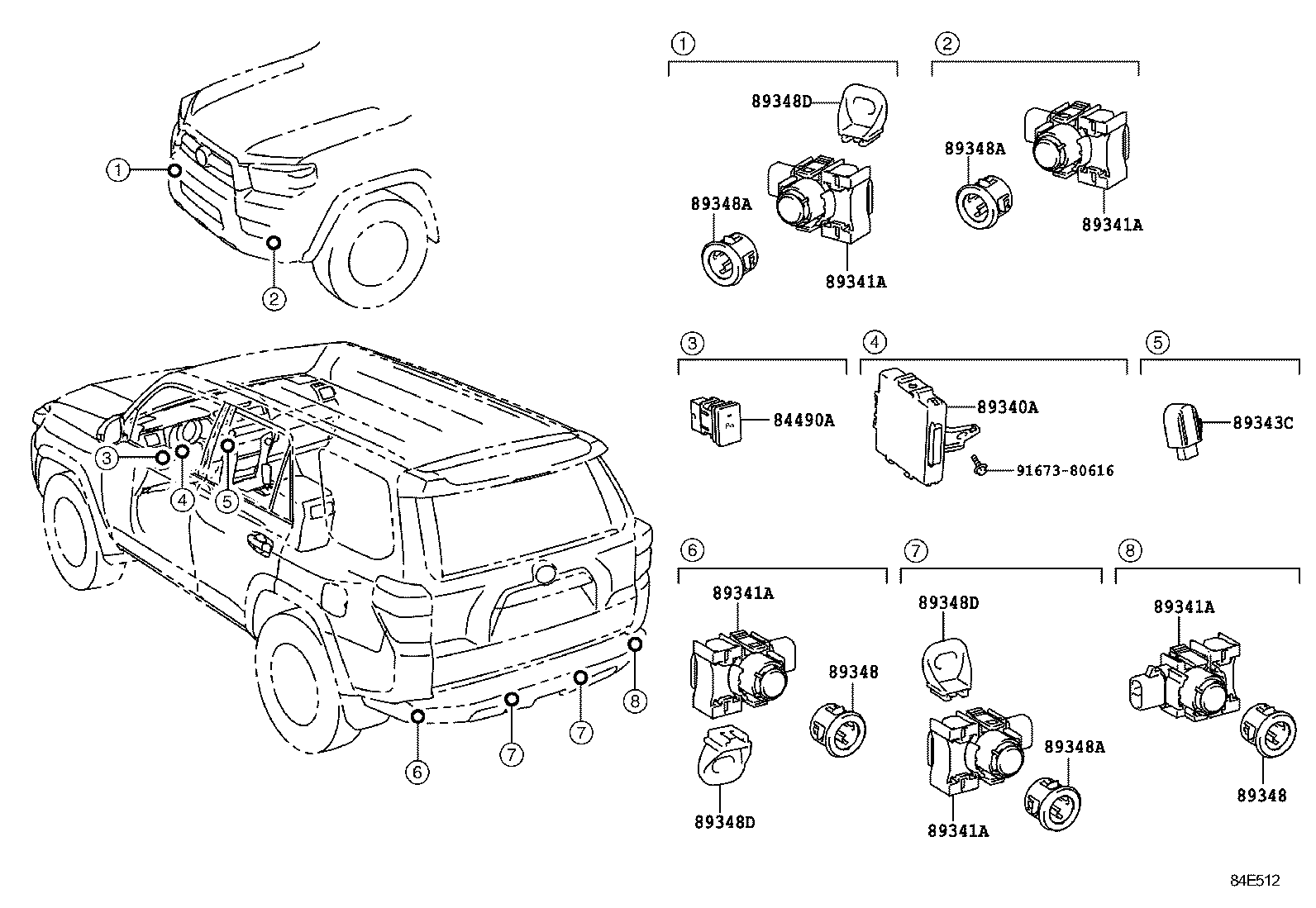  4RUNNER |  CLEARANCE BACK SONAR