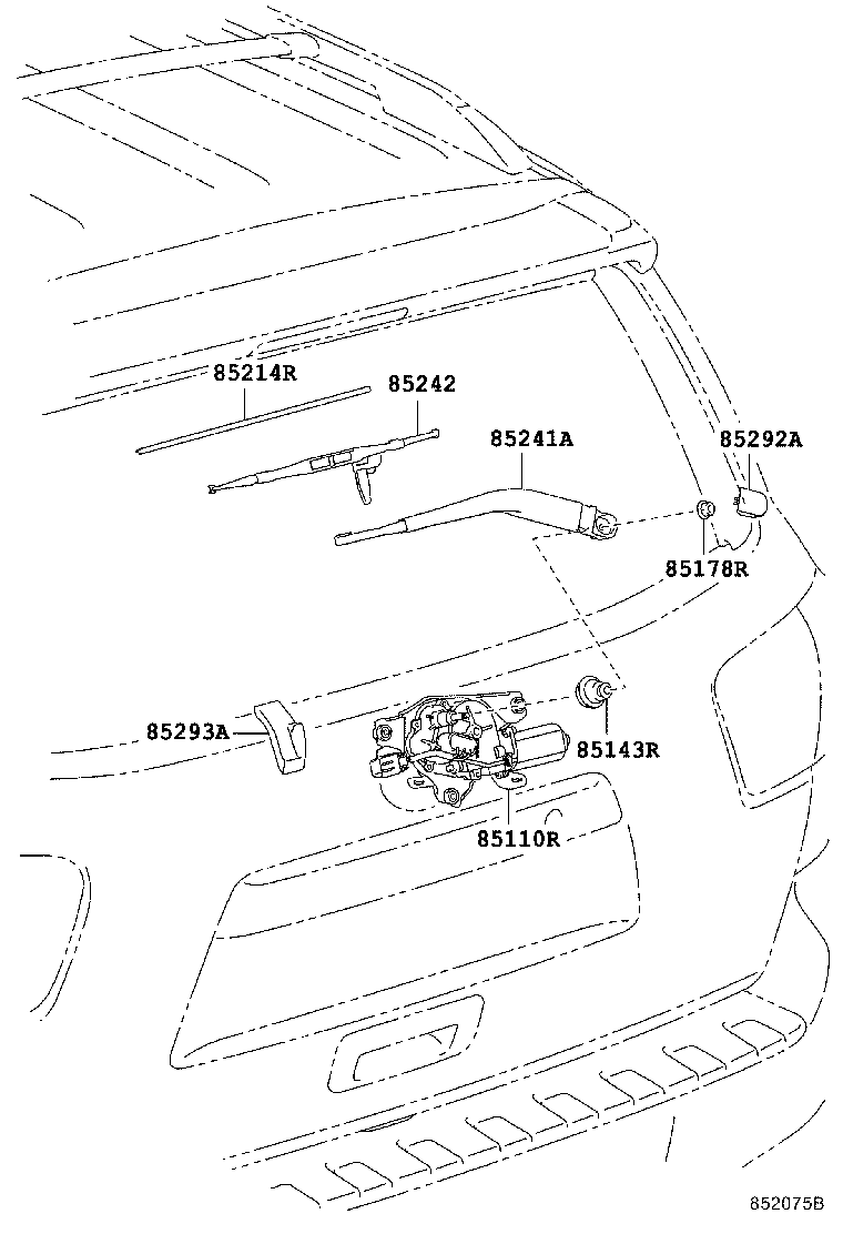  SEQUOIA |  REAR WIPER