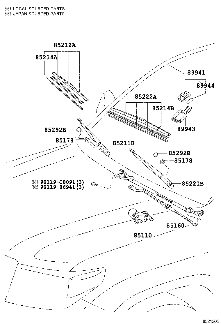  LAND CRUISER CHINA |  WINDSHIELD WIPER