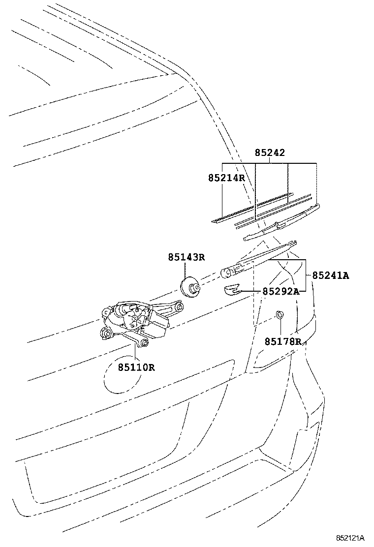  LAND CRUISER CHINA |  REAR WIPER