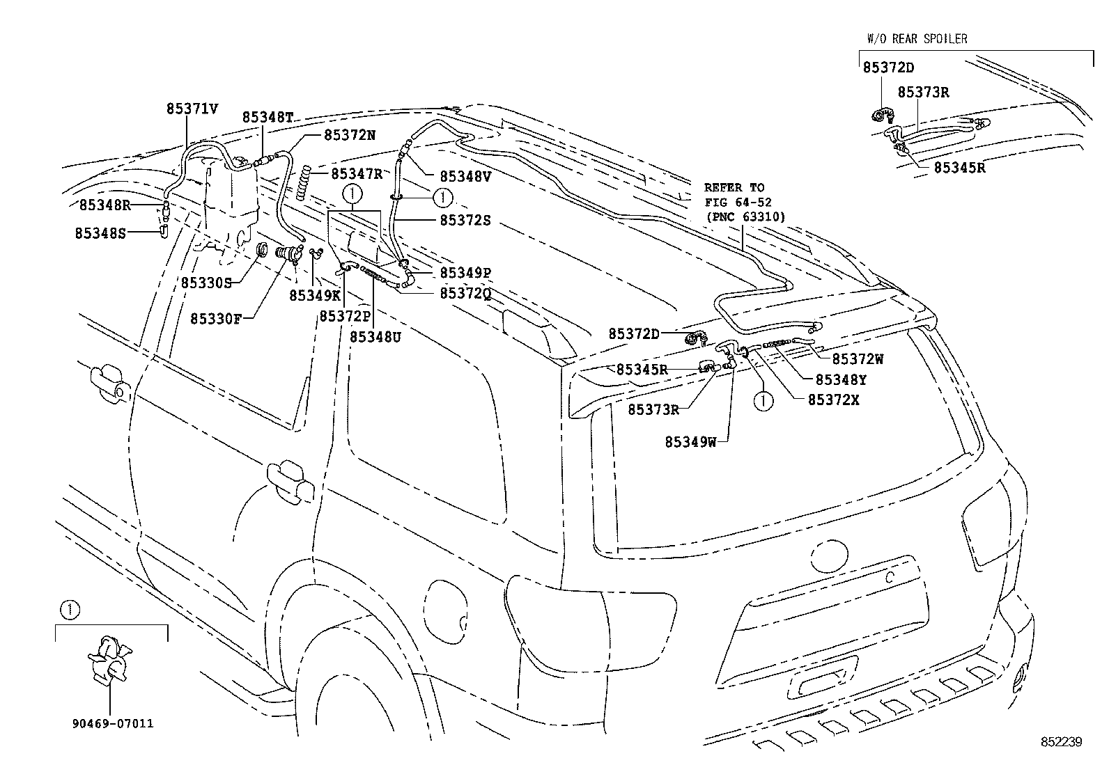  SEQUOIA |  REAR WASHER