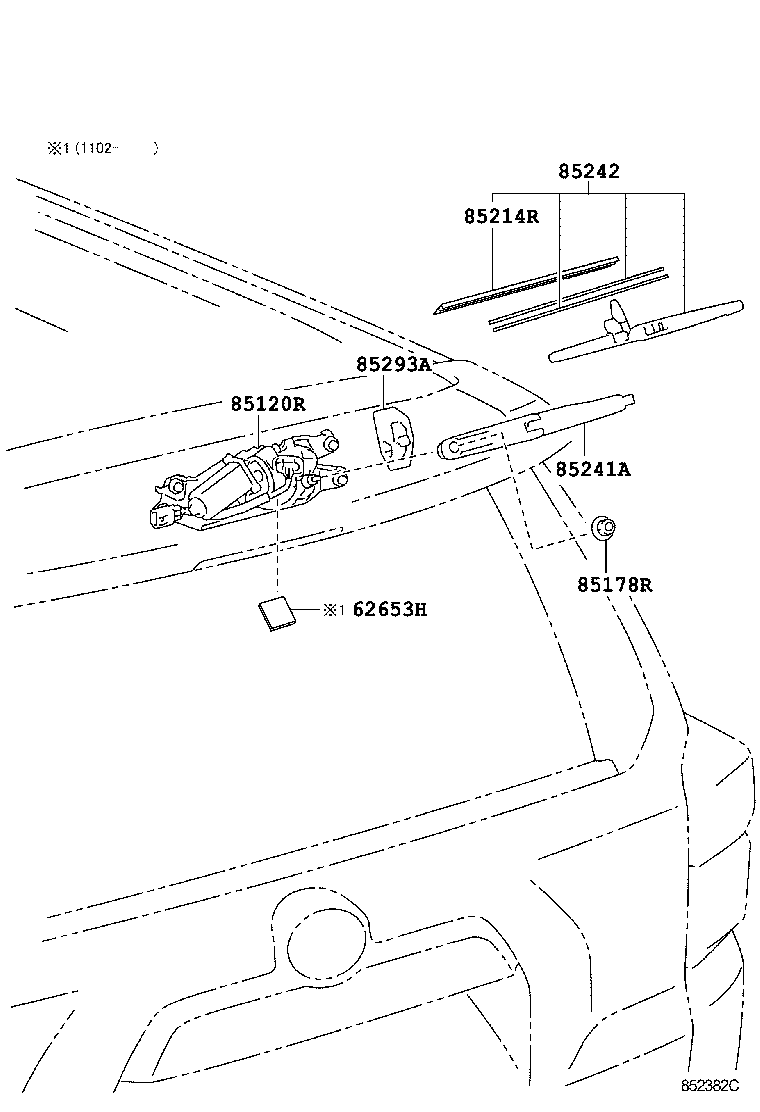  4RUNNER |  REAR WIPER